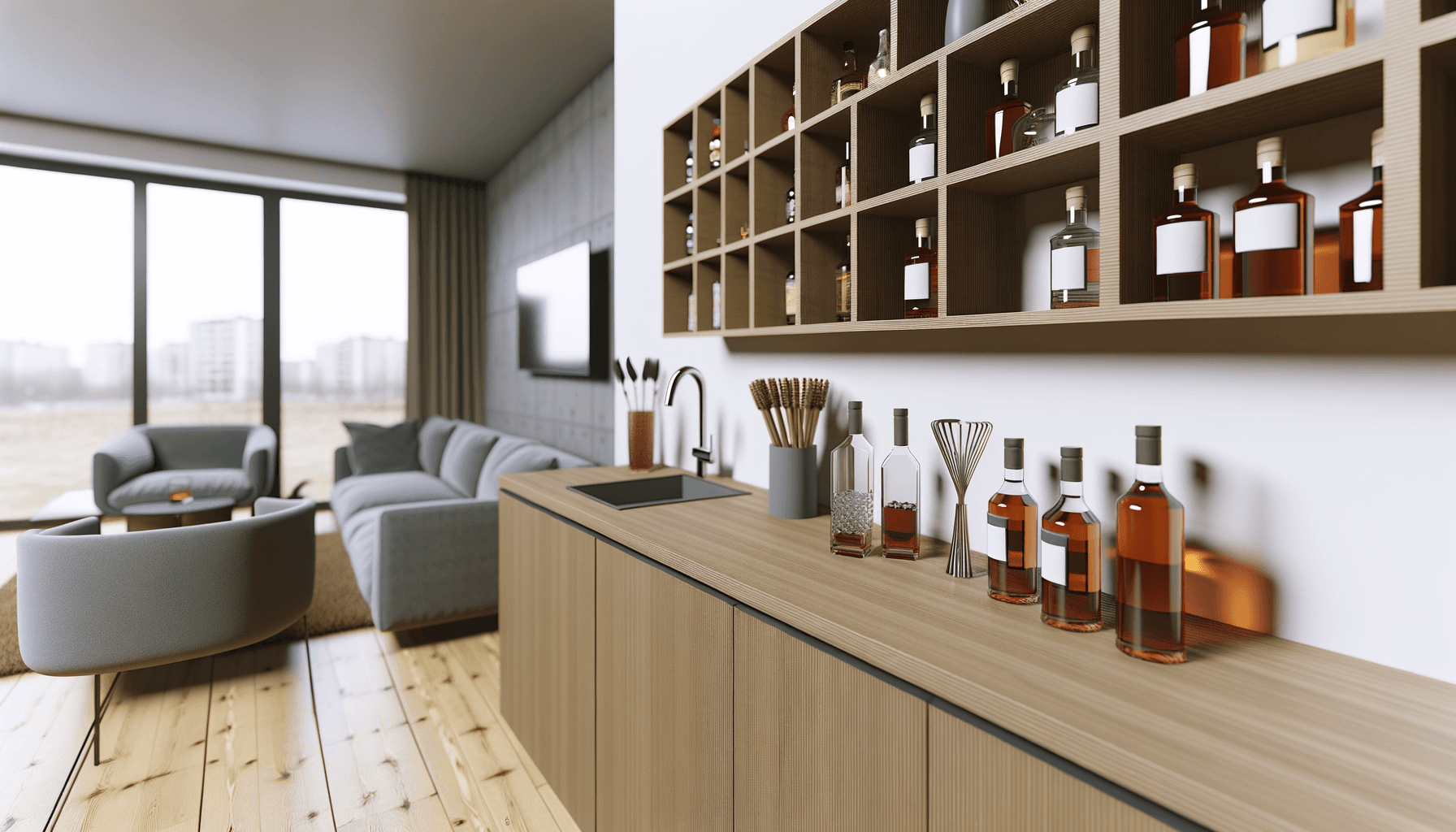 How to Build a Home Bar on a Budget