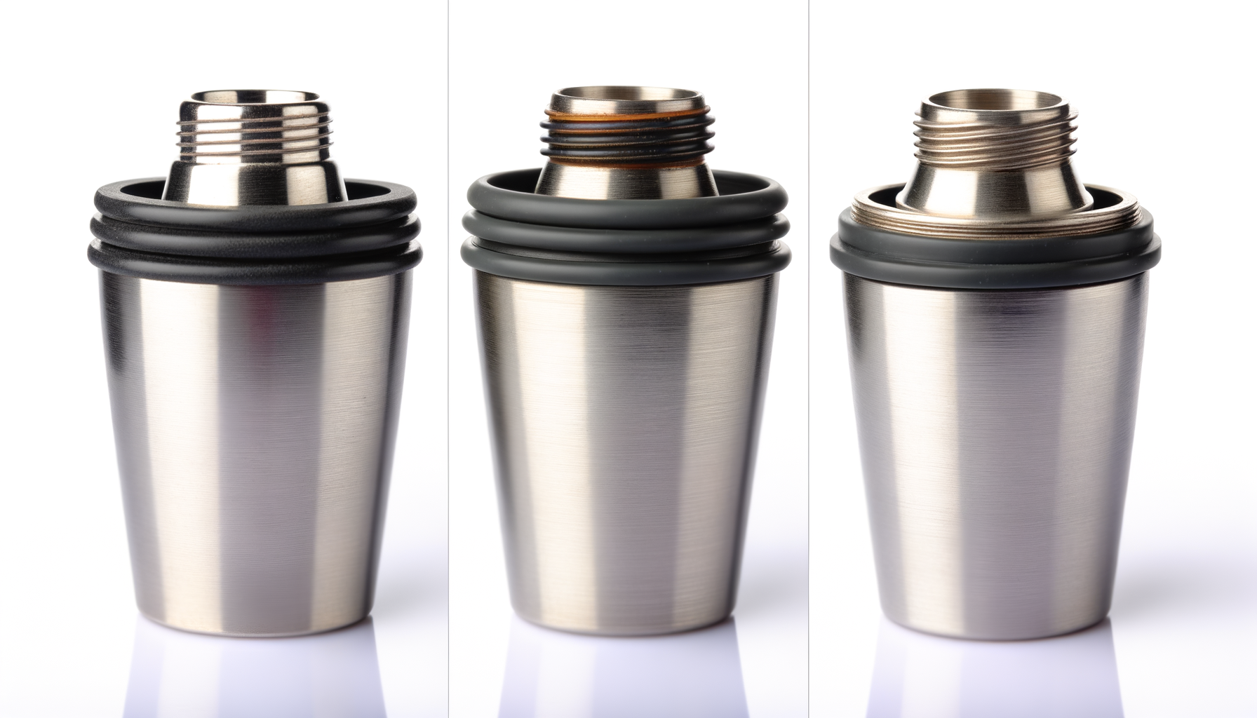 Professional bartending setup